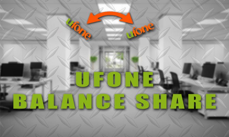 Ufone balance share