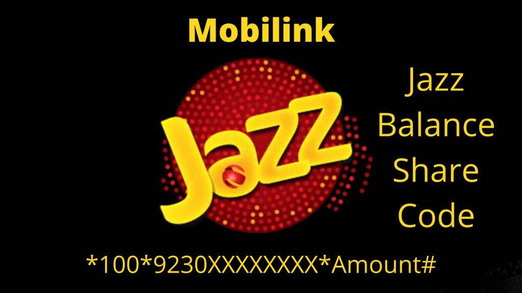 Jazz Balance Share Code 2022 Step By Step Method